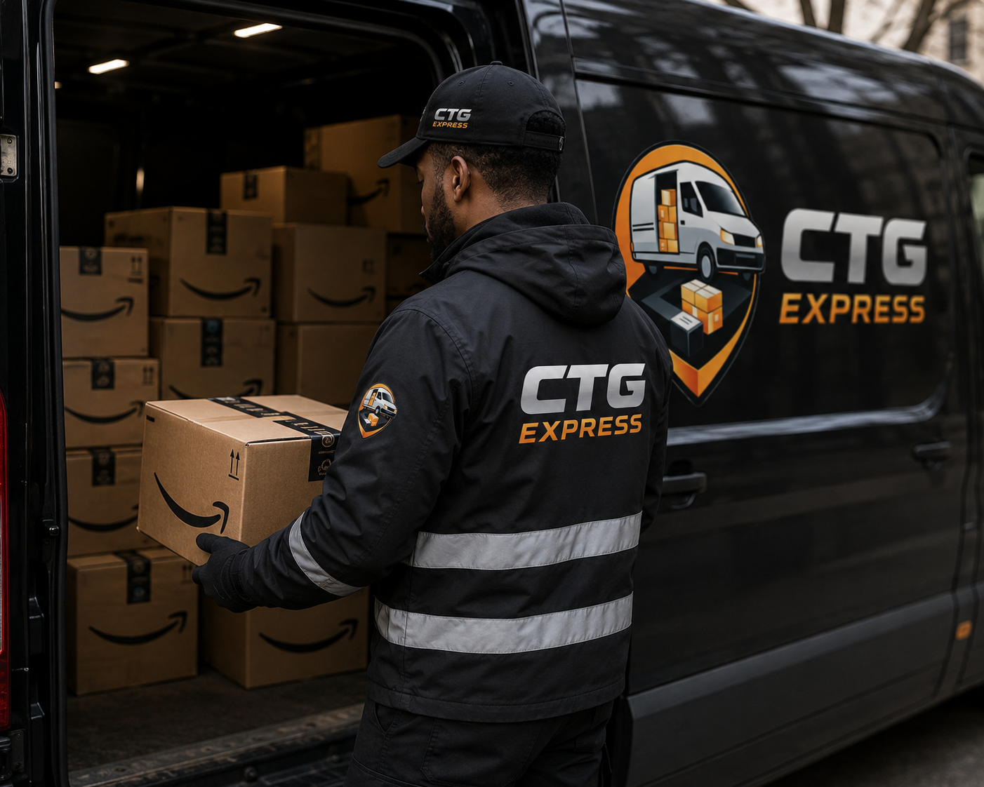 CTG Express delivery driver